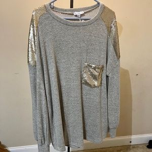 L. Love Oversized Shirt